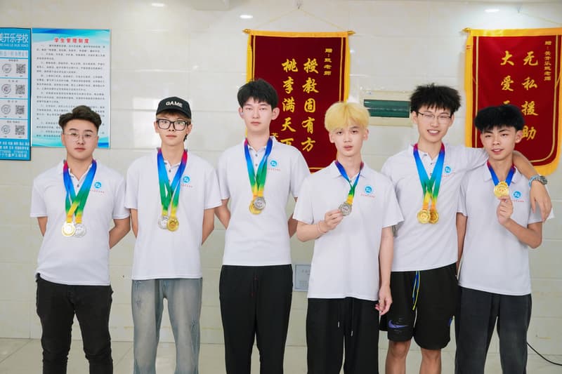 济宁美开乐职业培训学校为中考学子加油助威